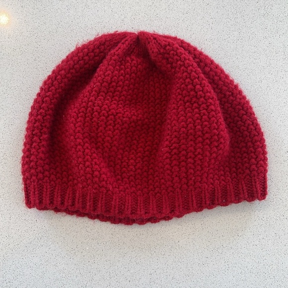 Y2k Red Beanie - Picture 2 of 5
